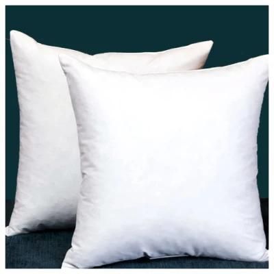 Goose Down Feathers Fill Bedding and Sofa Cushion Pillow Inner Insert Core with Law Label for Hotel and Home