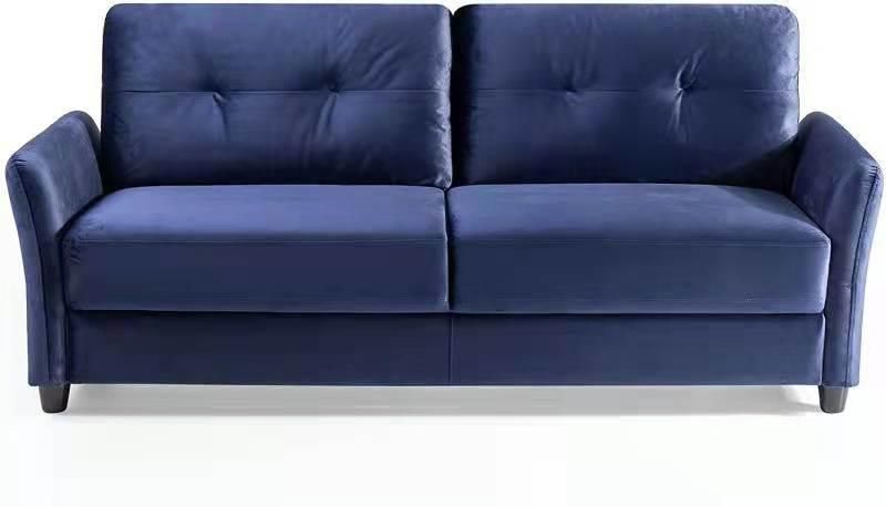 Compressed Fabric Sofa in Kd Construction and Large Loadability for Living Room Set