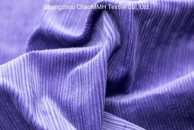 100% Cotton Corduroy and Velvet Fabric for Sofa Interior