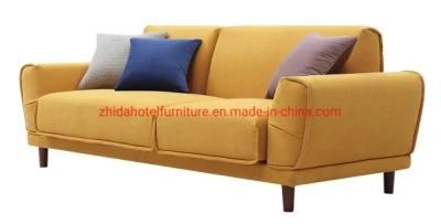 Japan Style Living Room Furniture Fabric Modern Wooden Legs Sofa