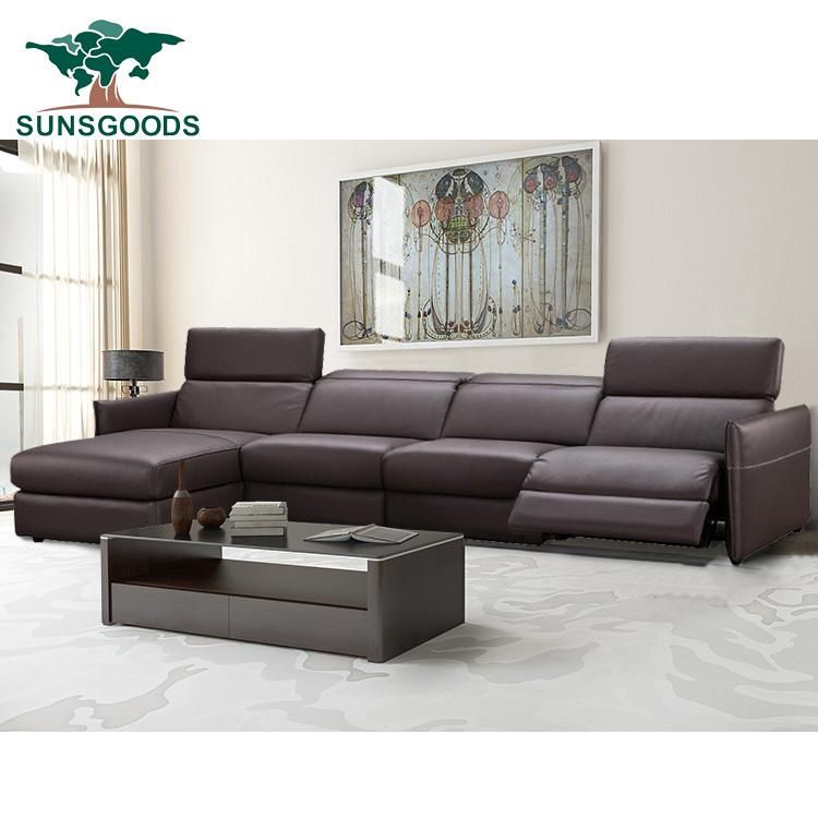DIY Factory Price Chaise Lounge Sofa Reclining Furniture Leather Sofa Chair