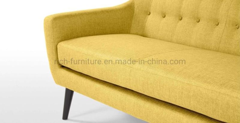 New Design Hotel Modern Fabric Sofa (3seater)