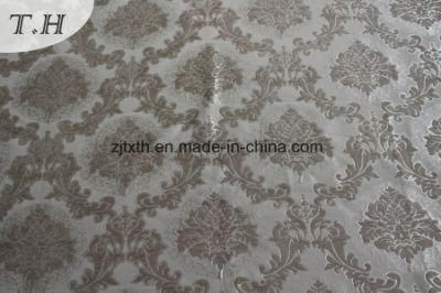 PC Dyed Viscose Jacquard Fabric for Sofa (fth31940)