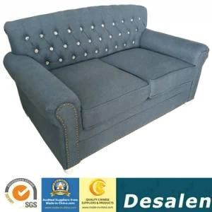 New Arrival Modern Home Furniture Fabric Sofa with Button Design (805)