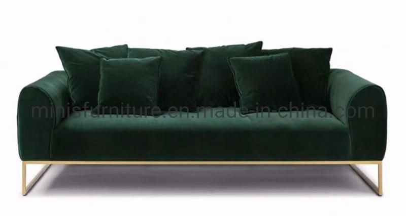 (MN-SF102) Top Quality Furniture Two/Love Seats Living Room Leather Sofa