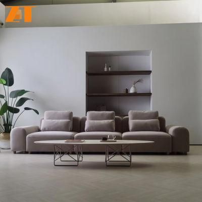 Modern Design Fabric Sofa with Wooden Leg for Living Room Furniture