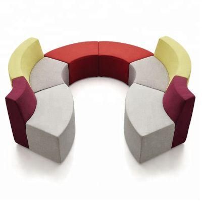 Hotel Lobby Sofa Circular Sofa Half Round/Moon Sofa