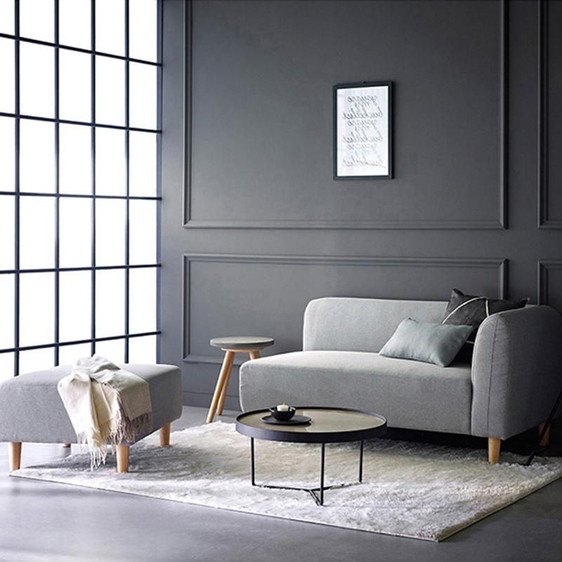 Modern Home Furniture Living Room Fabric Sofa Chaise Lounge Sofa