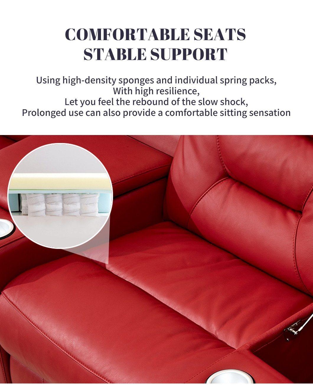 Modern Electric Home Theater, Private Theater, Multifunctional Combination of Video Room, Video Room, Sofa Customization