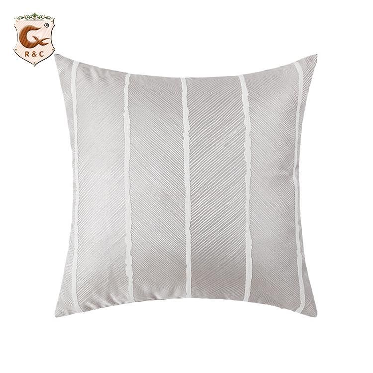 Pillow Cover Living Room Decorative Home Decor Sofa Couch Luxury High Grade Satin Jacquard Pillow Cushion Cover