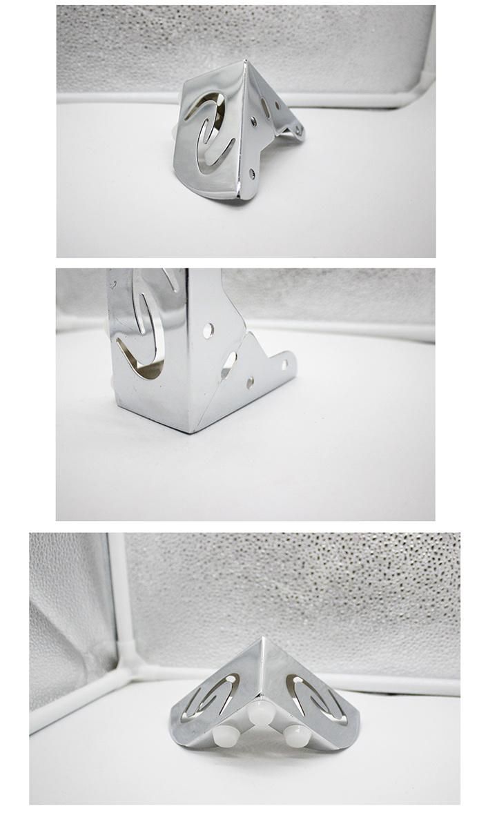 Wholesale Manufacturers Sofa Accessories Chrome Metal Furniture Sofa Legs
