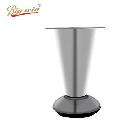 Zhaoqing Gaoyao Wholesale Chrome Taper Stainless Steel Metal Furniture Decorative Legs