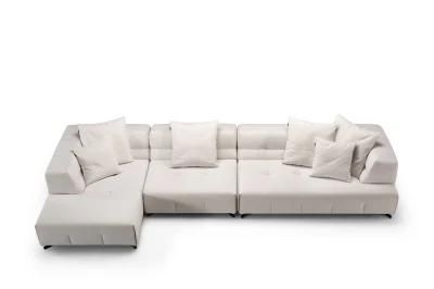 Elegant Modern Design Home Furniture Comfortable Leisure Apartment Sectional Sofa