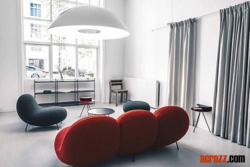 Bababa Sofa Factory Modern Design Fabric Chair Lounge Apartment Sofa
