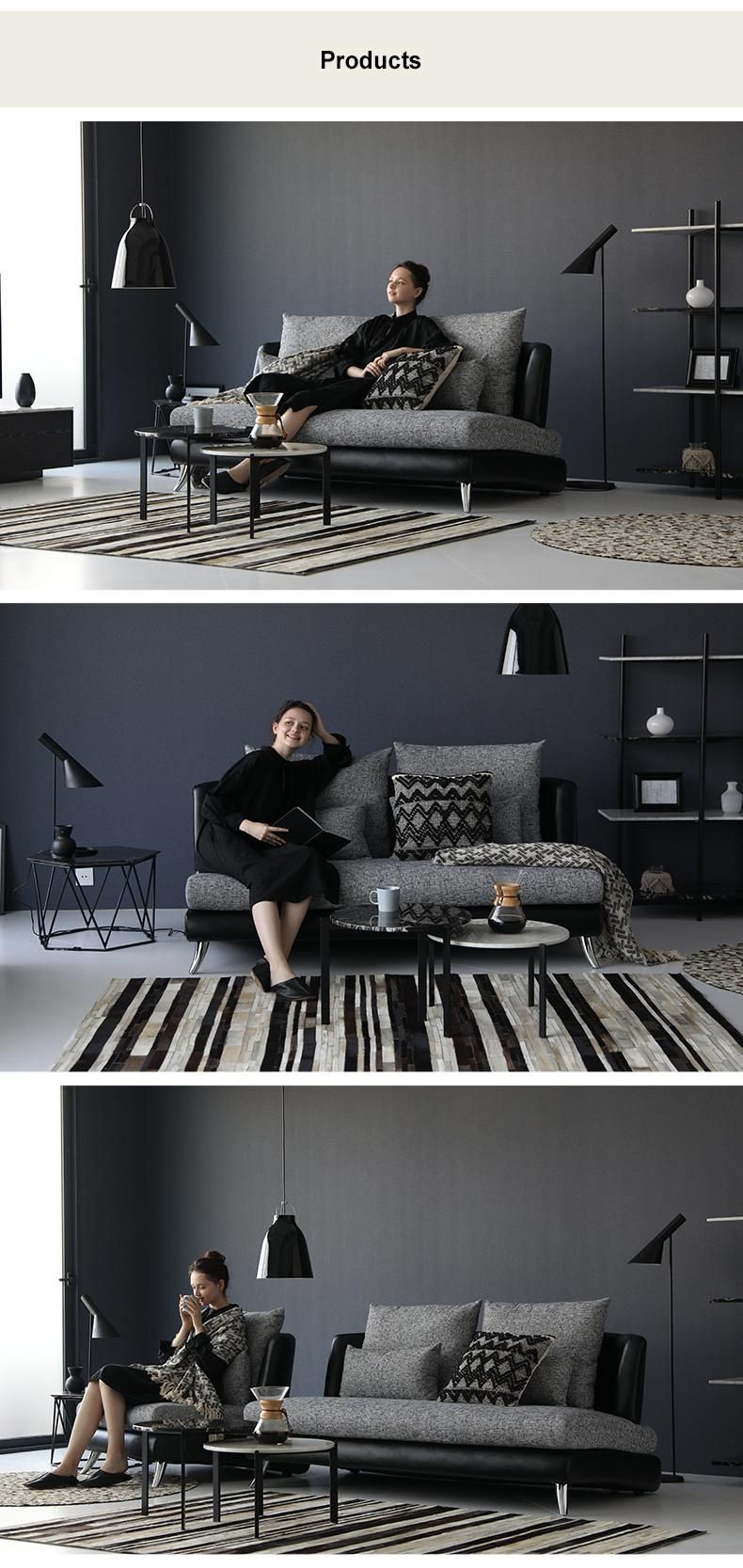 with Armrest Medium Back Furniture Modern Design Sofa Hot Sale