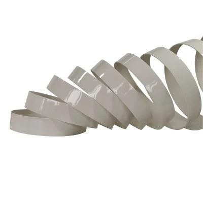 High Quality Glossy White PVC Edge Banding / Plastic Shelf Edge Banding Tape / Laminated Edge Strips Bunnings Furniture Tape