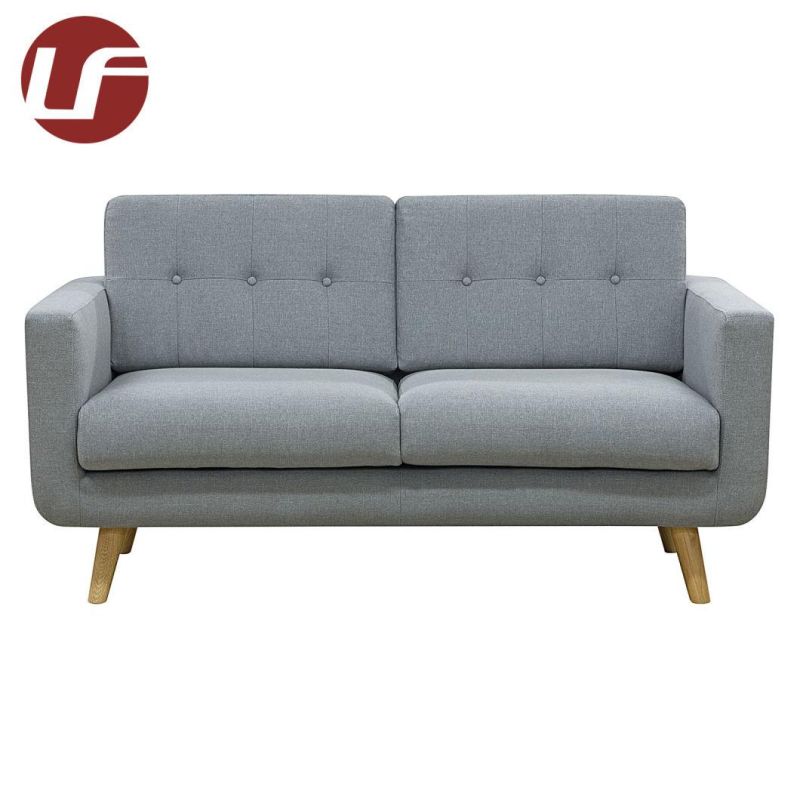 New Design 2 Seats Fabric or Leather Sofa for Living Room