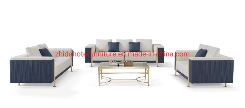 Zhida Modern Luxury Style Home Furniture Leisure Living Room Sofa