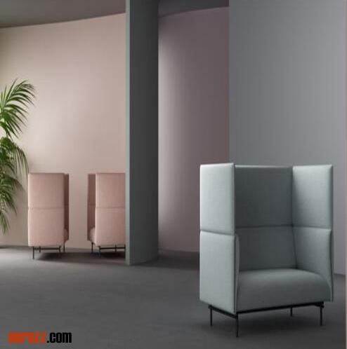 Banquet Events Private Area High Back Sofa Pocket Tall Sofa