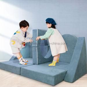New Design Hot Selling Children Sofa Chair Play Couch Kids Fabric Kids Sofa Home Furniture Kids Play Couch