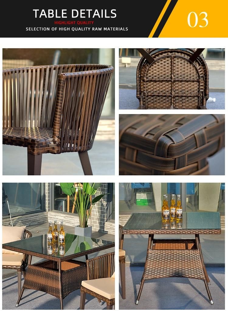 Combination Outdoor Rattan/ Sofa Patio Garden Sets Furniture