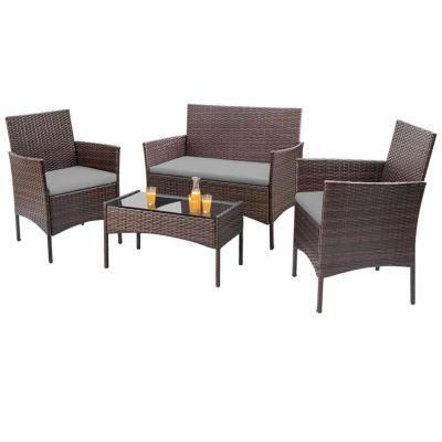 High Quality Outdoor Patio Furniture Outdoor Rattan Sofa Garden Set