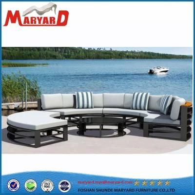 Outdoor Furniture Garden Furniture Circular Round Shaped Sofa Set for Outdoor