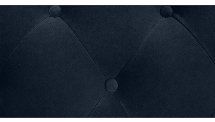 Dark Blue Chesterfield Style Furniture Velvet Modern Lounge Sofa