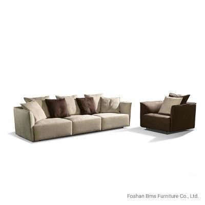 Italian Design Living Room Sectional Fabric Sofa