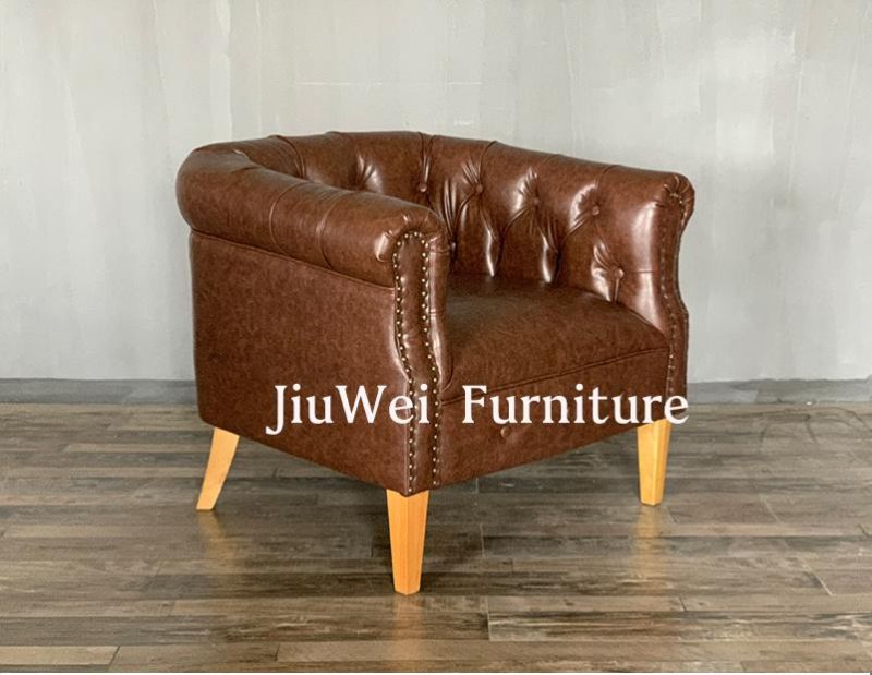 Factory Custom Made Furniture Contemporary Sofa/Button Sofa/Lounge Sofa