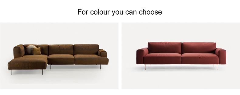 Customized Available 3 Seater Sofa Home Furniture Sectional Fabric Sofa