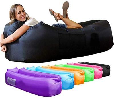Inflatable Lounger Air Sofa Hammock Bag, Portable, Water Proof&amp; Anti-Air Leaking Design Air Lounge