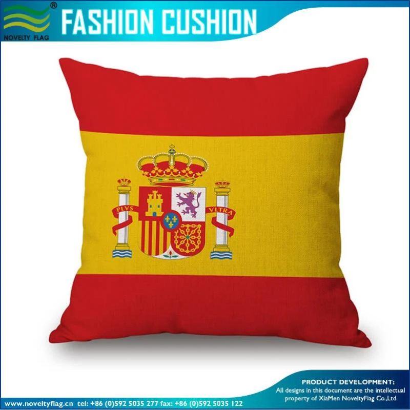 Fan National Flag Fashion Cushion Cover Pillow Case Home Sofa Decor (B-NF42F23004)