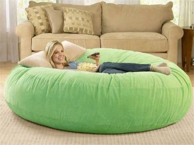Nova Green Bedroom Leisure Small Lazy Sofa Bag