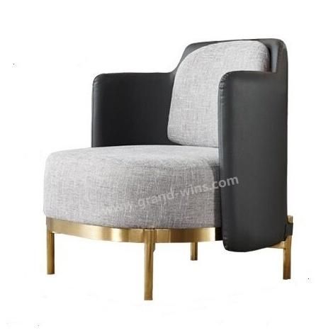 Wholesale Bedroom Leisure Modern Living Room Lounge Fabric Sofa Chair