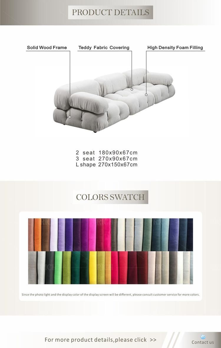 Home Settee 3 Seater Modern Velvet Sofas Fabric Italian Furniture Couch Living Room Sofas