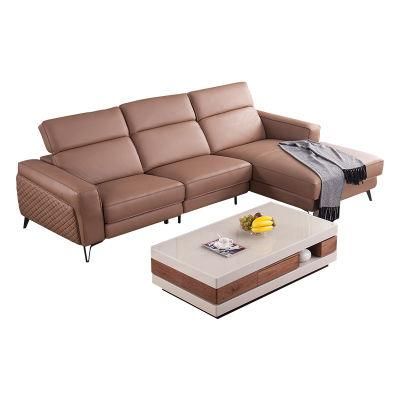 Europe Popular Style Electric Recliner Relaxing Corner Sectional Sofa