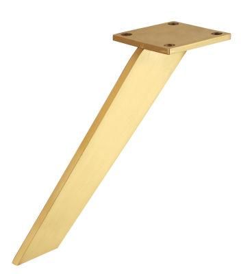 Solid Steel Gold Metal Furniture Legs for Sofa Hardware Parts Cabinet Fittings
