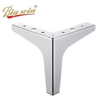 H120 Brace Hardware Stainless Metal Steel 90 Degree Angle Corner Bracket for Furniture Leg