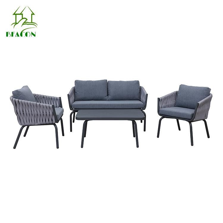Aluminum Sofa Set Modern Outdoor Garden Patio Hotel Sets Leisure Aluminium Sofa