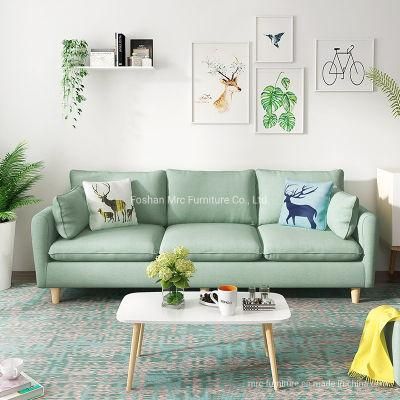 Factory Wholesale Modern Living Room Furniture Nordic Home Furniture Fabric Sofa