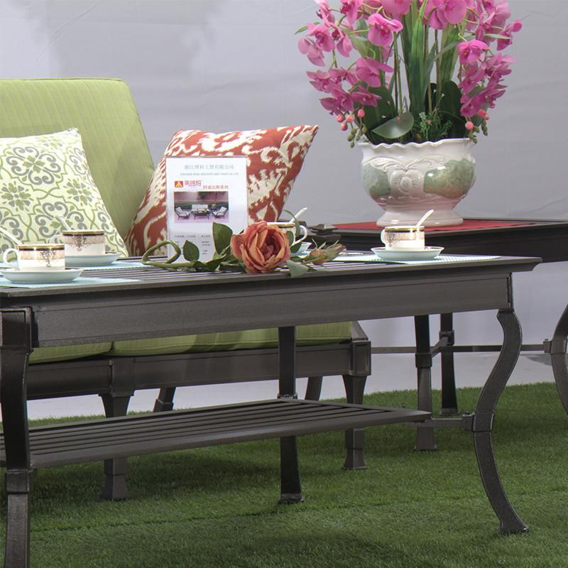 Luxury Garden Sofa Set Aluminum Outdoor Furniture