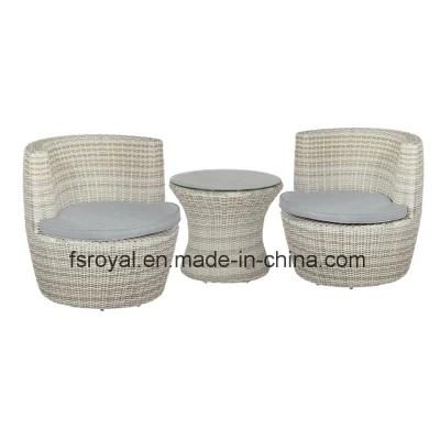 Chinese New Design Garden Wicker Sofa Chair Rattan Furniture Set