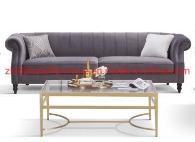 Hotel Living Room Furniture Modern 3 Seat Home Sofa