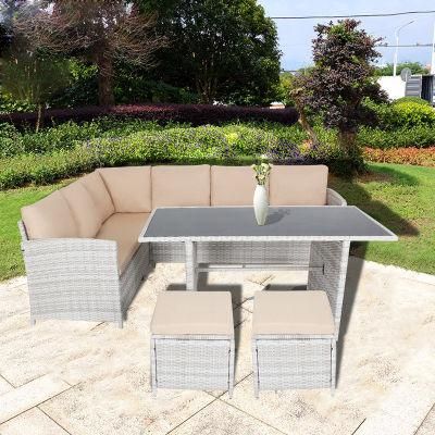 Made in China 2021 Most Popular Outdoor Garden Sectional Patio Corner Sofa