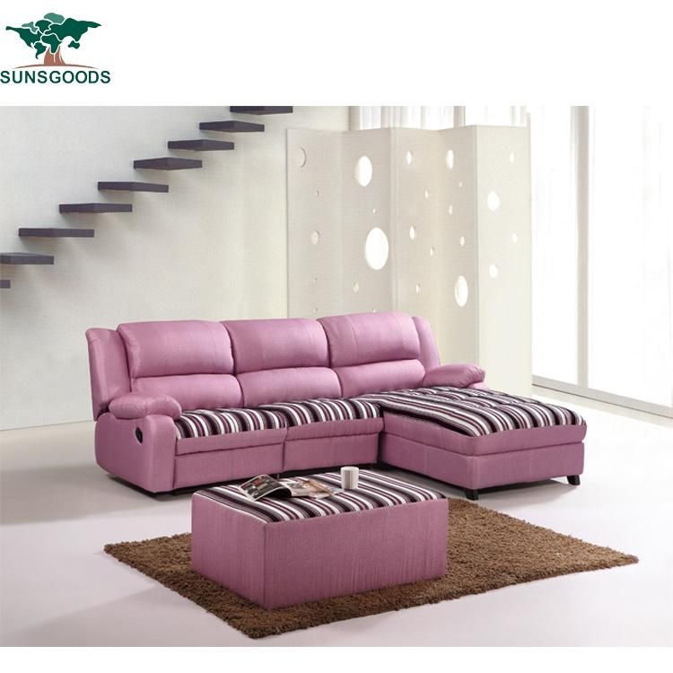 Manufacturer Luxury Popular Design Bedroom Real Leather Corner Sofa Group Sofa Modern Furniture