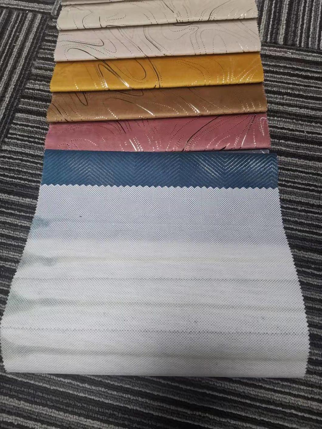 220GSM Dutch Velvet Plain Hot Stamping Process Composite Sofa Fabric