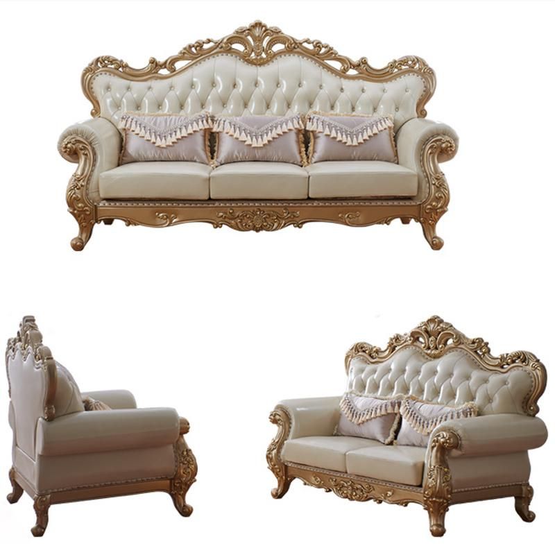 Living Room Sofa with Marble Table for Living Room Furniture