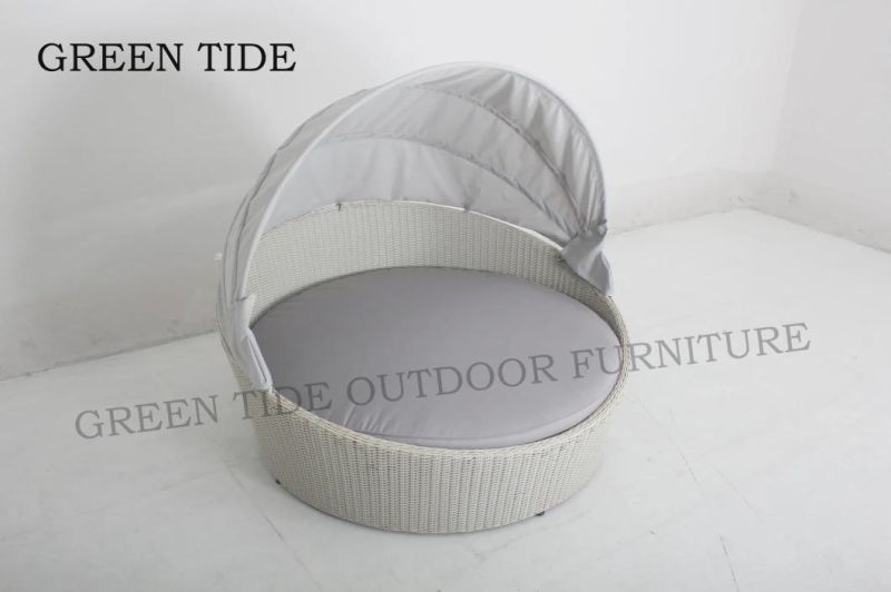 Outdoor Leisure Home Wicker Furniture Patio Garden Rattan Daybed Sofa Set
