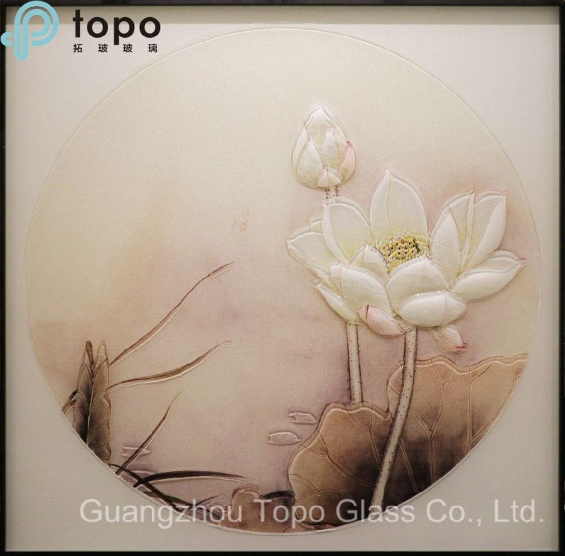 Tempered Glass Painting for Home Decor (MR-YB6-2013)